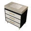 Meuble-lavabo autoportant moderne avec lavabo vasque en céramique et plateau en pierre frittée durable-104269581-104269570