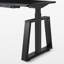 Bureau double caisson réglable moderne à double moteur 63 po-135188138