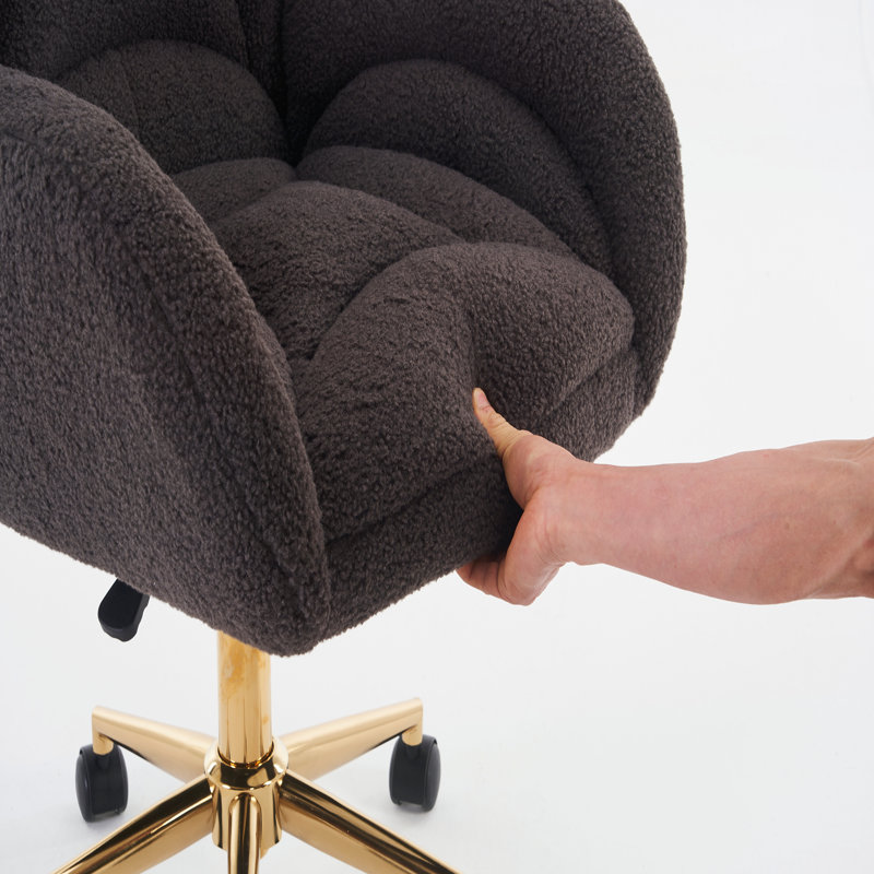 Accent Chairs, Dark Gray Teddy
