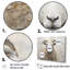 Cozy beige minimalisme mouton sur toile-1083505437-1083505438