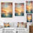 Alyzza Ocean Sunset Celestial Symphony - Sunset Framed Prints-331444511-331444504