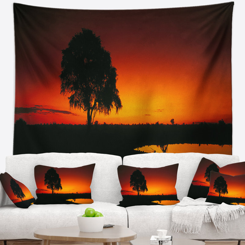 Polyester Tapestry, 32" H x 39" W
