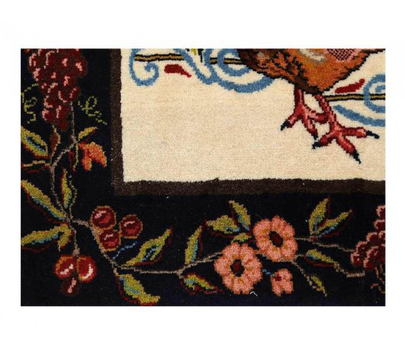 Tapis en laine d'agneau unique 2 pi 2 po x 2 pi 3 po