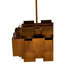 Andromedae 8 - Light Brass Pendant