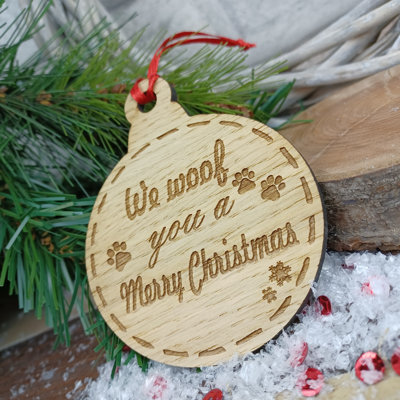 24cm Handmade Wood Hanging Figurine Ornament