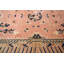 Tapis art déco à motif végétal 8 x 11