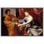«Baroque Biblical Encounter», reproduction d'art sur toile encadrée-2137129632-2137129634