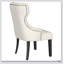 Chaise d'appoint rembourrée Gillian-741165811