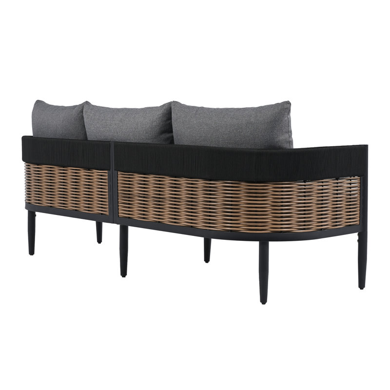 Harrison 3 Seater Sofa, Gray