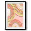 Abstrait arc-en-ciel I - impression encadrée-117797416-117797419