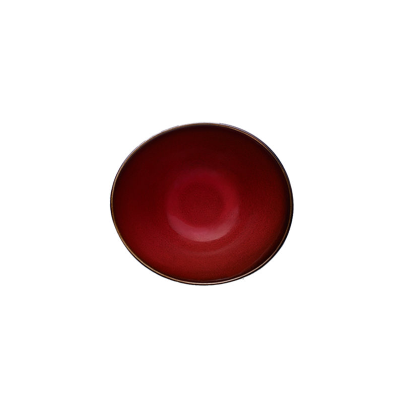 Bols à soupe Rustic Crimson, 8 oz, par Luzerne