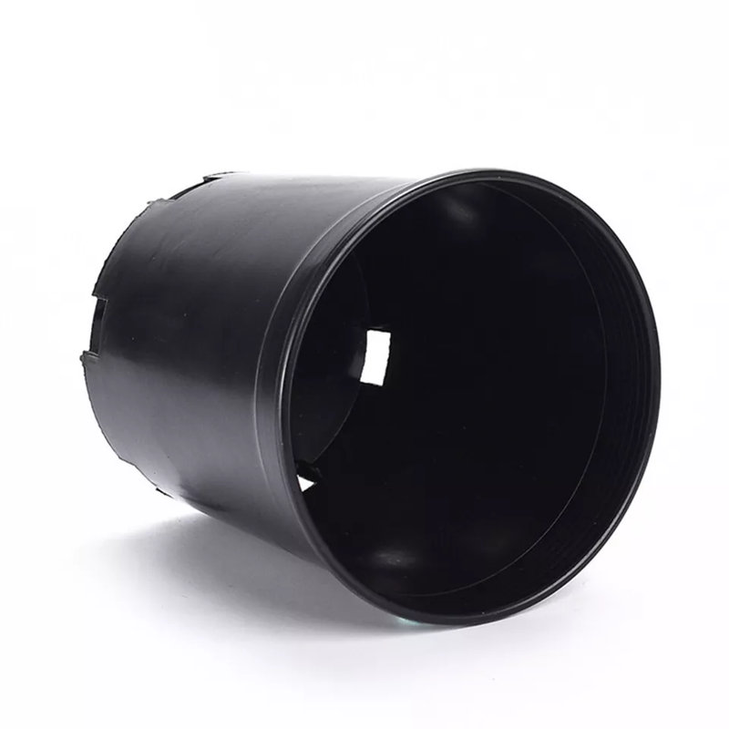 Pot de fleurs en plastique de 1 gallon, H 6,7 po x l 6,3 po x P 6,3 po, 5