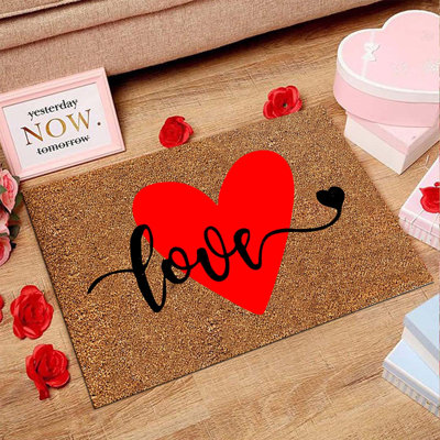 Paillasson pour la Saint-Valentin