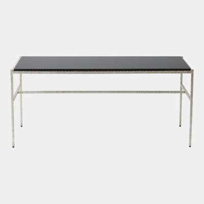 Cut Iron Marble Cocktail Table
