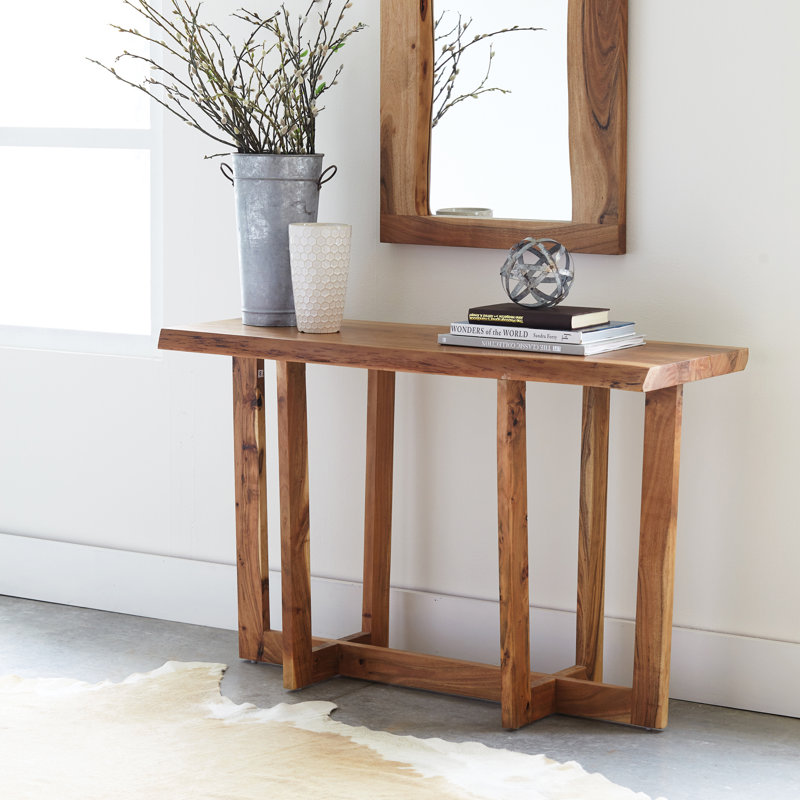 122cm Solid Wood Console Table