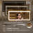 Led Bathroom Mirror, Dimmable Vanity Mirrors For Wall, Anti-fog, 3 Colors Adjustable, Memory, Double Led Lights ( Front And Backlit ) Durable Tempered Material-109488291