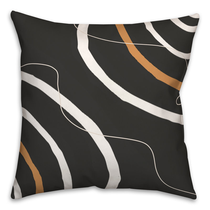 Geometric Reversible Throw Pillow