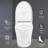 Modern Smart Toilet With Dual Flush System & Comfortable Experience Power Outage Flushing User- Interface