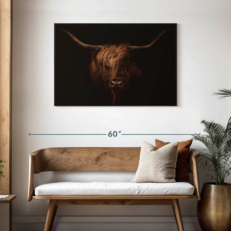 Vache Brampt, H 29 po x l 43 po