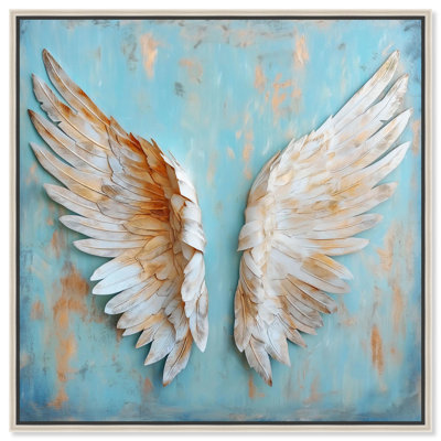 Weathered Wings I Canvas Wings Wall Art by Art Remedy