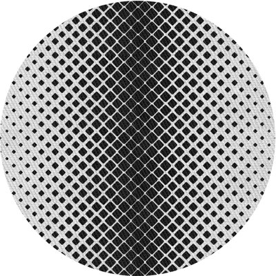 Tapis gris / noir Power Loom