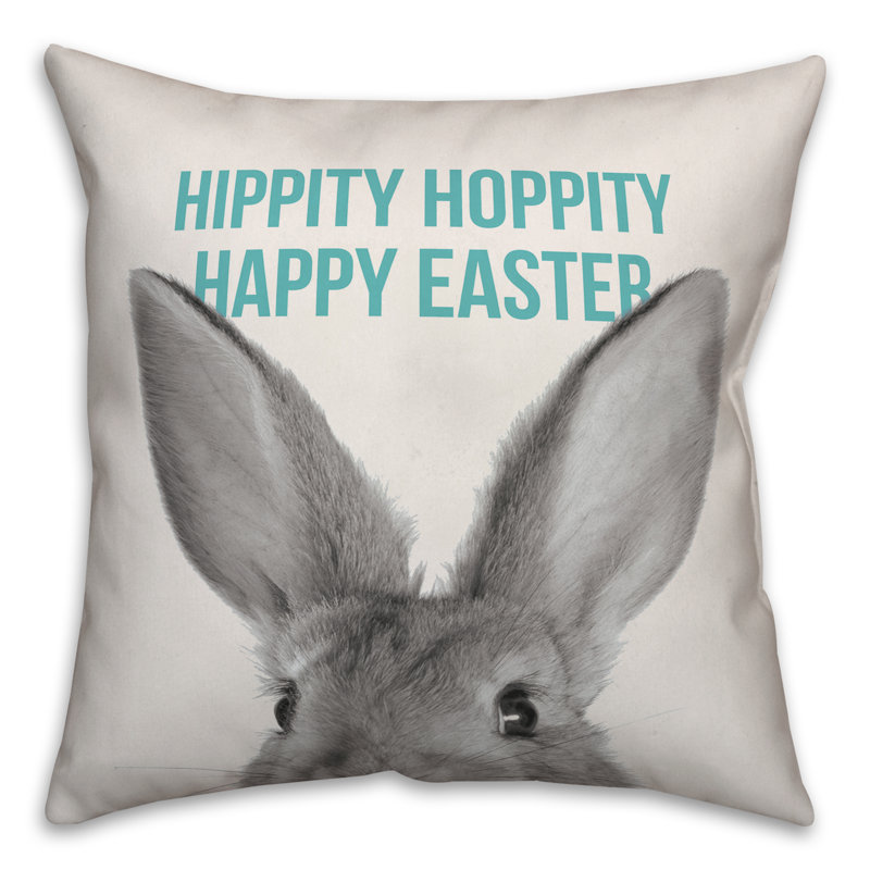 Coussin Hippity Hoppity, 20 po x 20 po