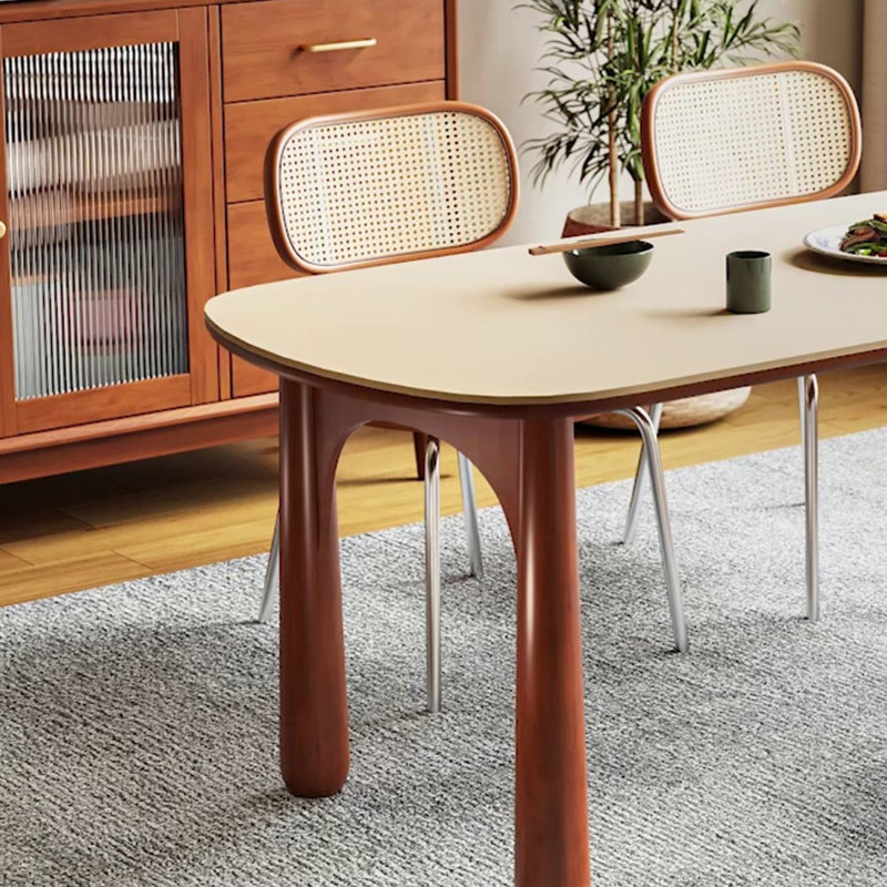 Ensembles de table de salle à manger en bois massif., H 29,53 po x L 70,87 po x l 31,5 po