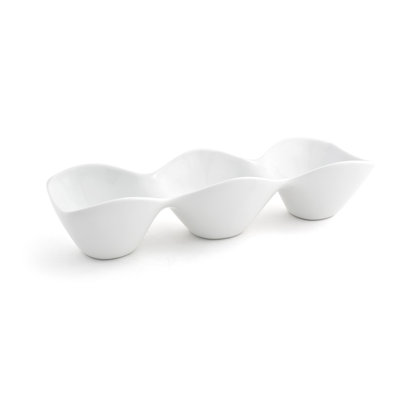 Assiette de service compartimentée