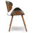 Marana Upholstered Dining Chair with Bentwood Frame and Tapered Solid Wood Legs-100433635