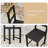 Antwanae Solid Wood Side Chair, Farmhouse Dining Room Chair, Kitchen Chair-2047189457