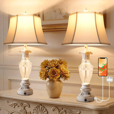 28.5" Table Lamps Set of 2