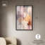 Décoration murale abstraite Hazy Sunset IV Shadowbox par Art Remedy, cadre noir, 31 x 46-196230607-196230603