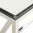 Hayward 51.18'' Glass Top Console Table