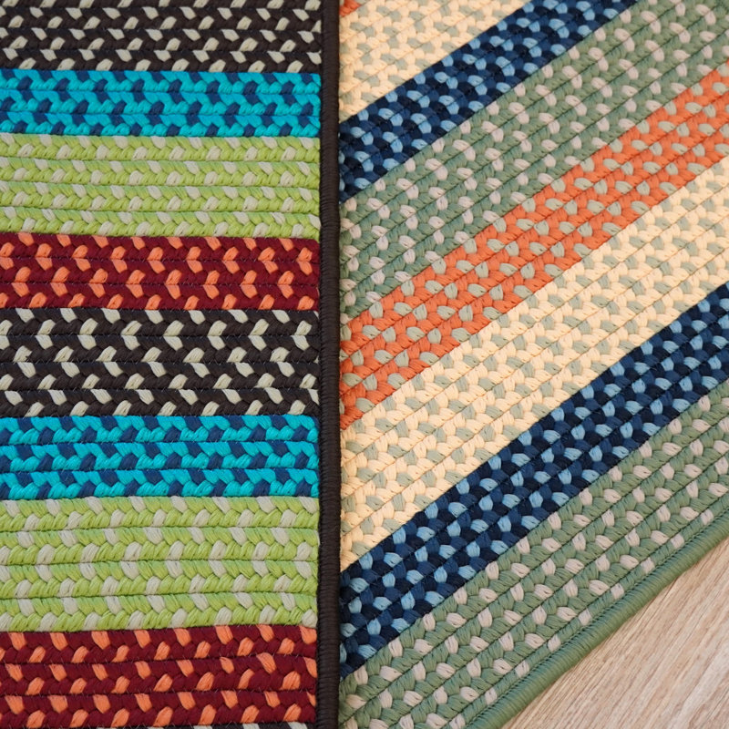 Tapis carré intérieur / extérieur Semjon, Carré 3 pi