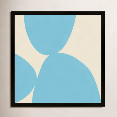 Black Ink "Blue Ink 1" Painting