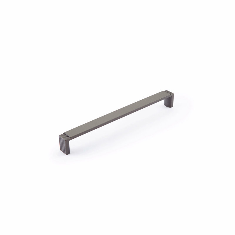 Quadrato Bar / Handle Pull, Gun Metal, 7.5