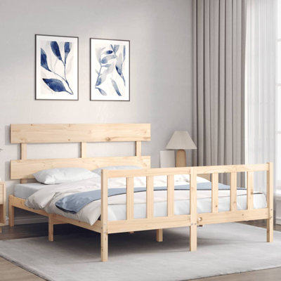 Bed Frame with Headboard