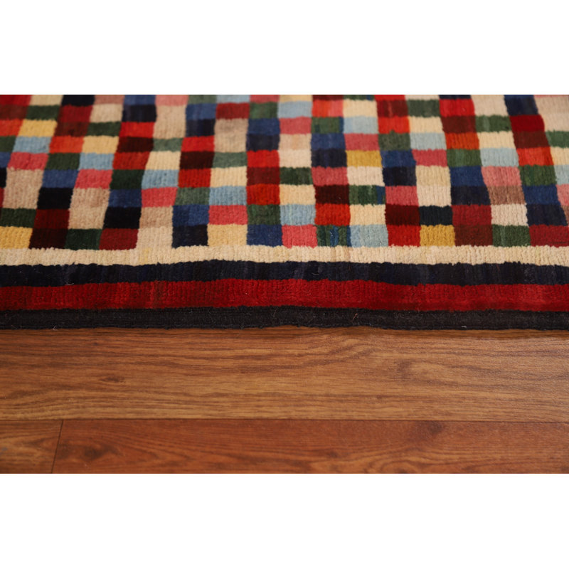 Tapis damier Gabbeh 3 x 5
