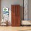 Armoire de rangement à 5 niveaux avec tablettes réglables et sangle anti-basculement pour bureau à domicile, salon, salle à manger-770277775