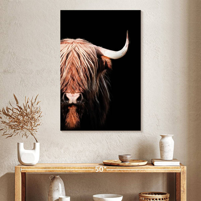 Brampt Dark Highlander I, 39" H x 26" W