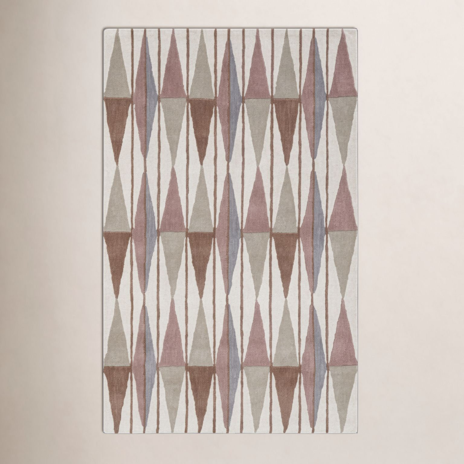 Woodcliff Hand-Tufted Geometric Rug, Rectangle 2' x 3'