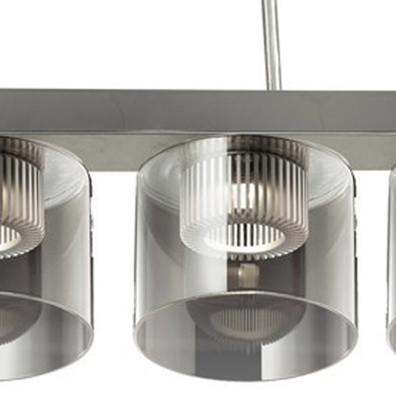 Bogard 4 - Light Nickel LED Kitchen Island Pendant