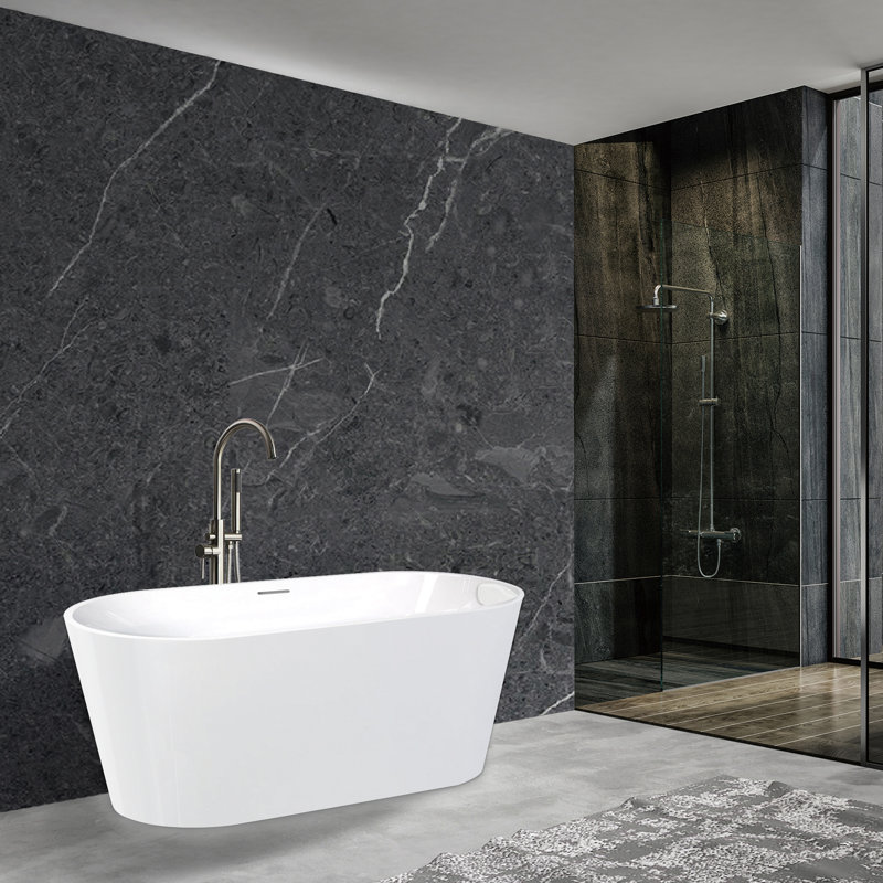 Baignoire autoportante L 59 x l 31,125 x H 23,25 Transolide