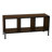 Jamestown TV Stand Coffee Table with Square Cube Storage Compartments Mid Century Walnut Wood Grain and Metal-1569985044-1571460902