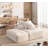 Boneless Modern Oversized Modular Sectional Sofa,Sparkling Chenille Fabric Soft Cushion Sofa With 2 Pillows,DIY Combination Tufted Sofa,No Assembly Required-39239973