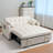 Versatile 3-In-1 Pull Out Sleeper Sofa Bed With Adjustable Backrest, Storage Pockets, Armrests And Pillows For Living Room And Bedroom-501002137