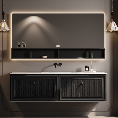 Armoire de salle de bain haut de gamme de style français.