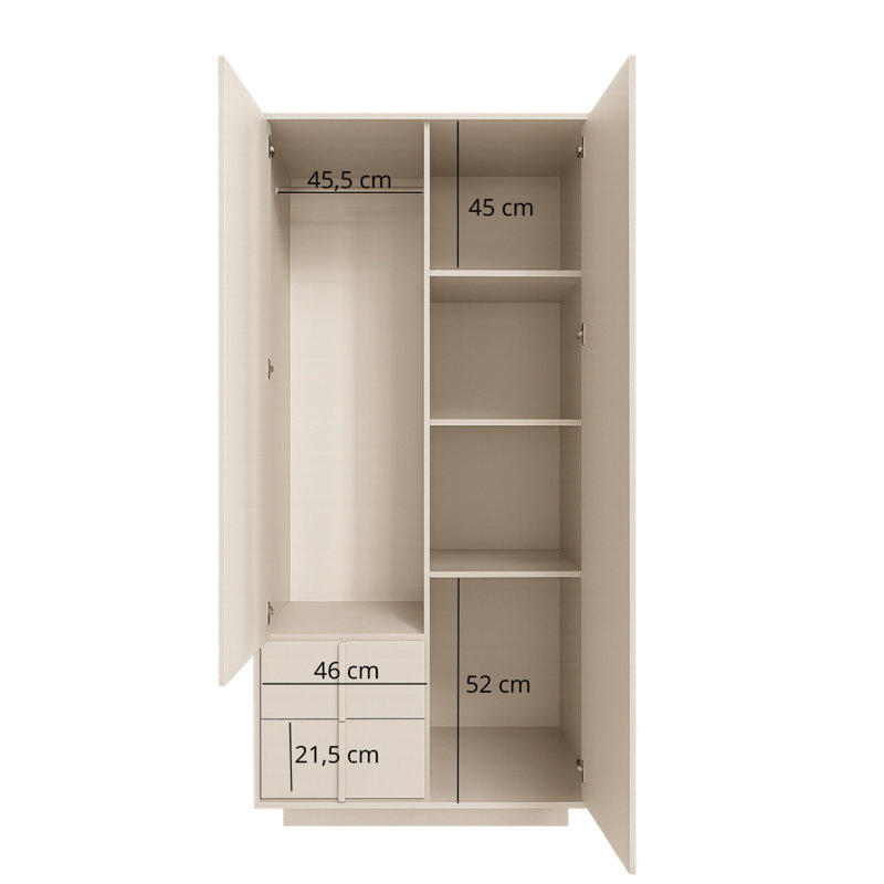 Tayliana Laminate Wardrobe