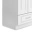 Lawrence - Armoire à linge 24 po avec robinet et évier en acier inoxydable - blanc-657963383