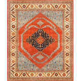 One-of-a-Kind 12'1" X 15'1" 2010s Wool Area Rug in